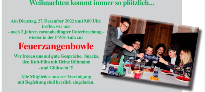 Feuerzangenbowle 2022